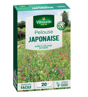 Vilmorin Japanese Lawn Grass Seed 500g 20m²